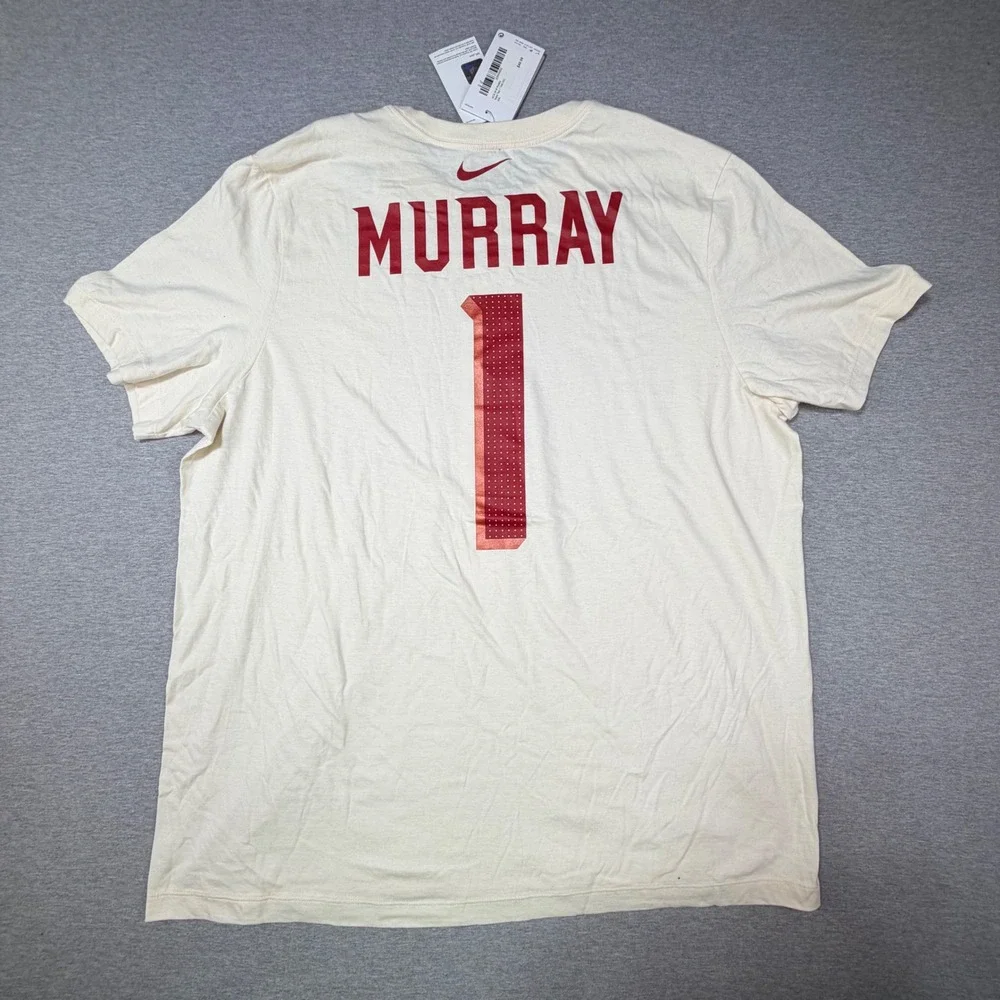Nike Arizona Cardinals Kyler Murray 1 Tan Rivalry T-Shirt Mens XXL NFL New